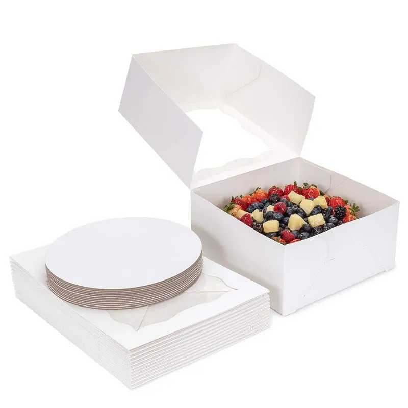 (1)cake box with tray(001)
